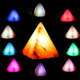 USB Himalayan Salt Lamp | Wooden Base