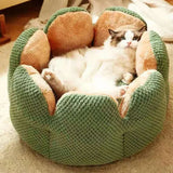 Petal-Shaped Basket Bed