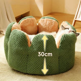 Petal-Shaped Basket Bed