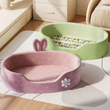 Petal-Shaped Basket Bed