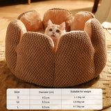 Petal-Shaped Basket Bed