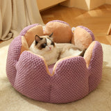 Petal-Shaped Basket Bed