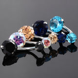 Crystal Belly Button Ring | Colors to Choose From
