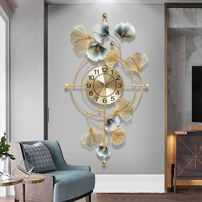 Decorator Wall Clock Sculpture