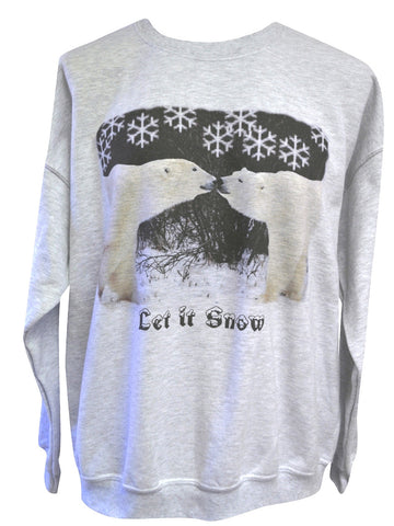 Let It Snow Crew Sweatshirt