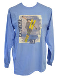Stripe Skis Carolina Blue T-shirt